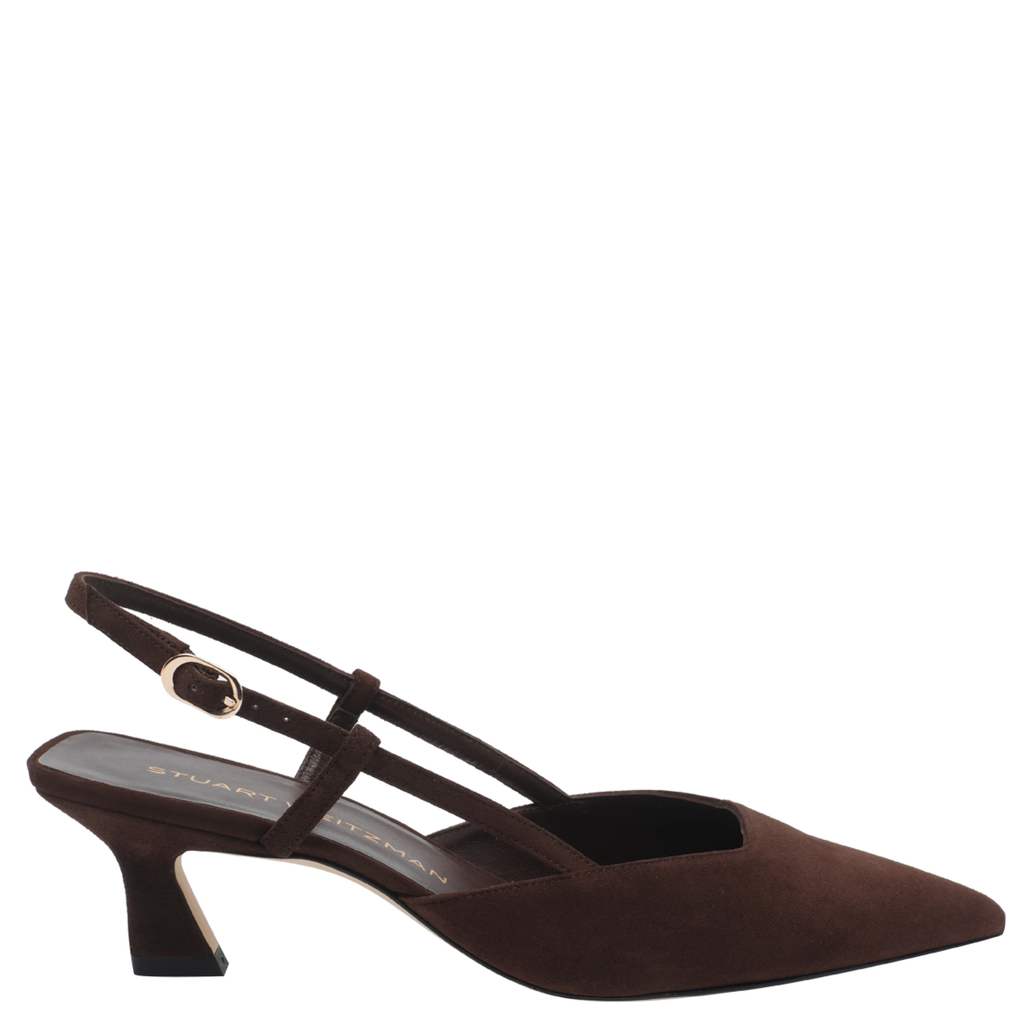 Stuart Weitzman With Heel Brown