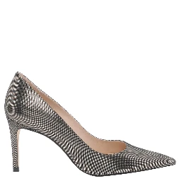 Stuart Weitzman With Heel Silver