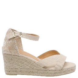 Castaner Sandals White