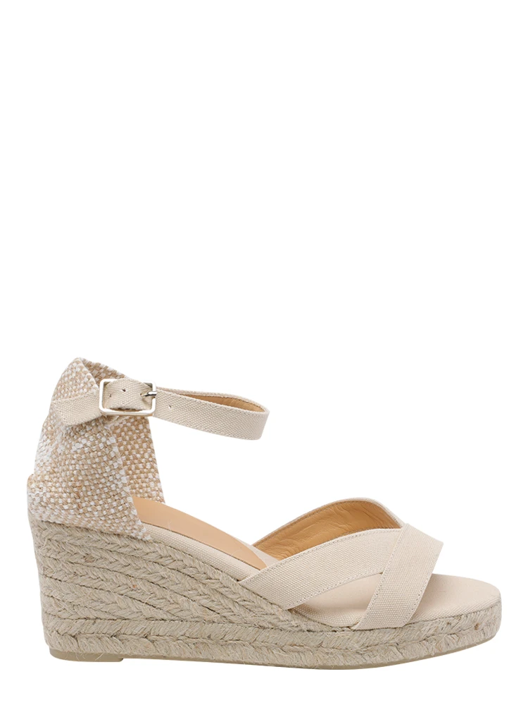 Castaner Sandals White