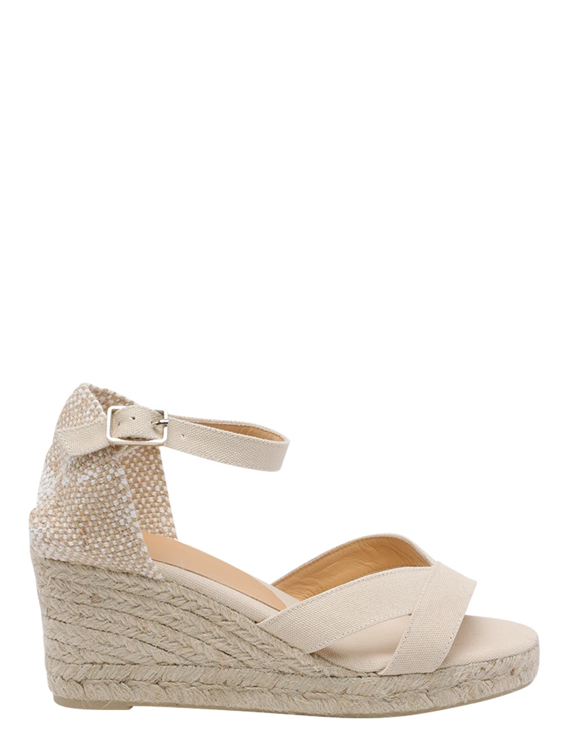 Castaner Sandals White