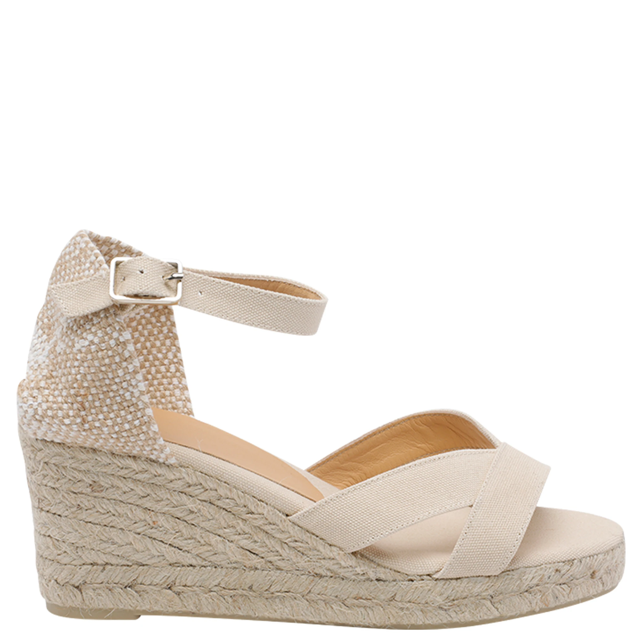 Castaner Sandals White
