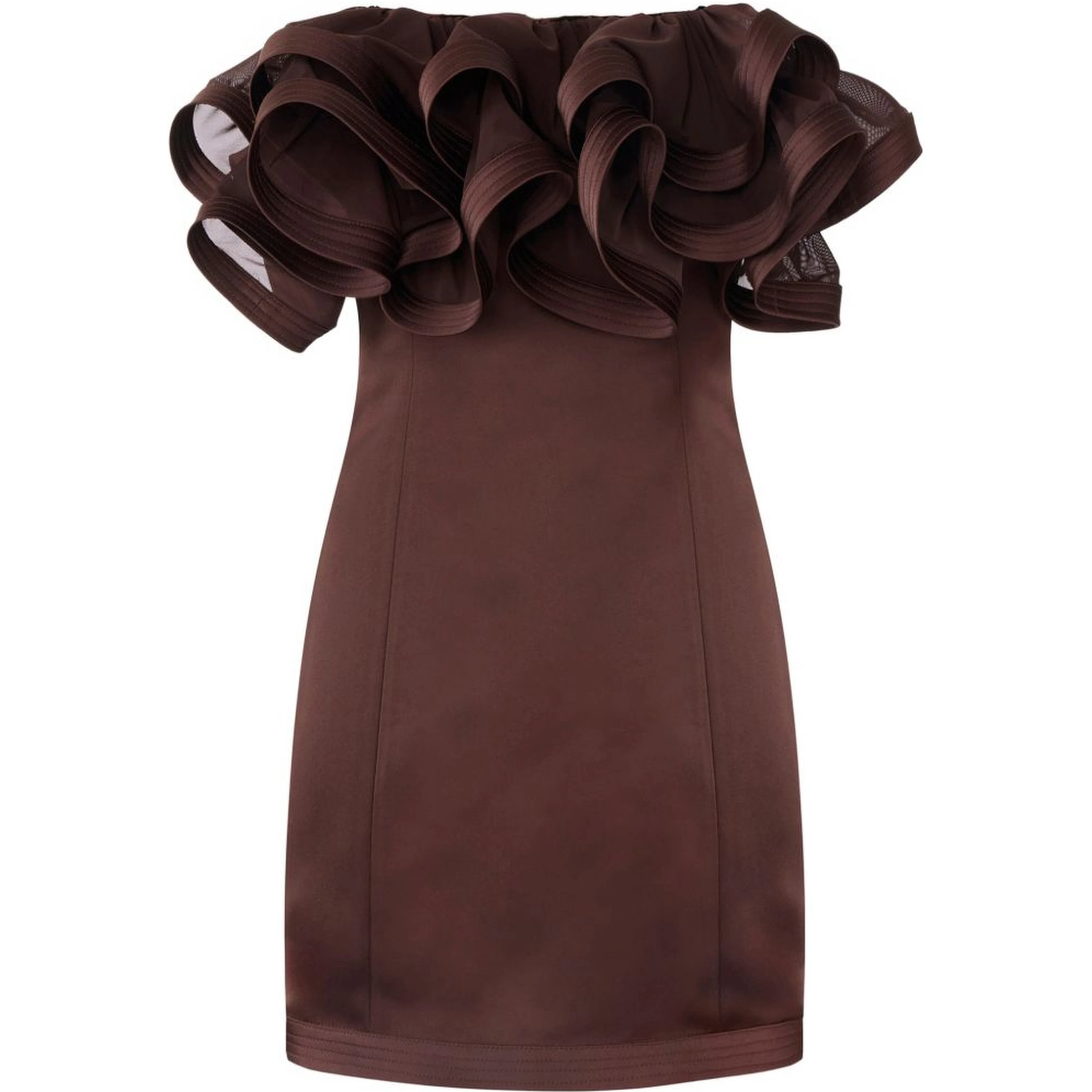 Elisabetta Franchi Dresses Brown