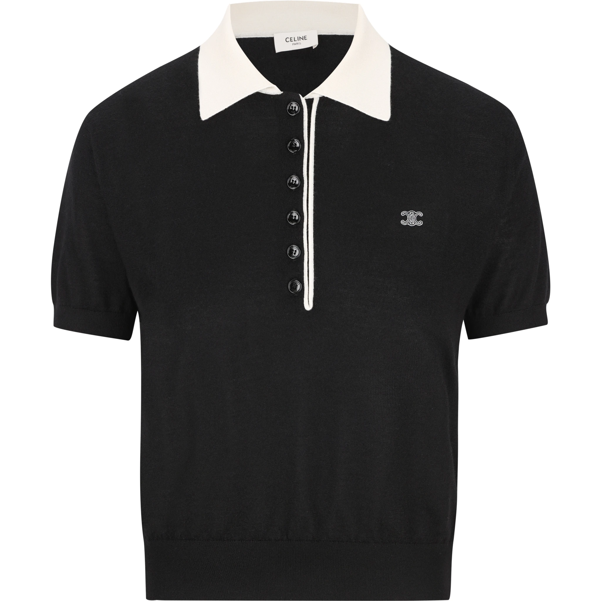 Céline T-shirts and Polos Black