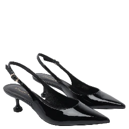Stuart Weitzman With Heel Black