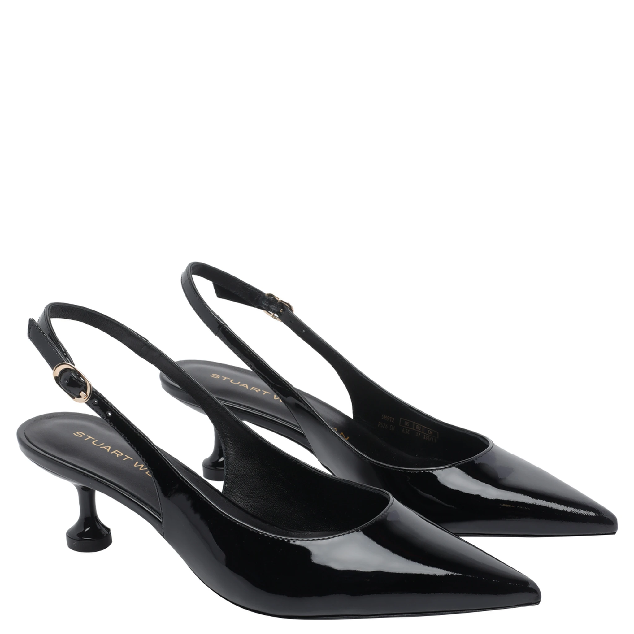 Stuart Weitzman With Heel Black