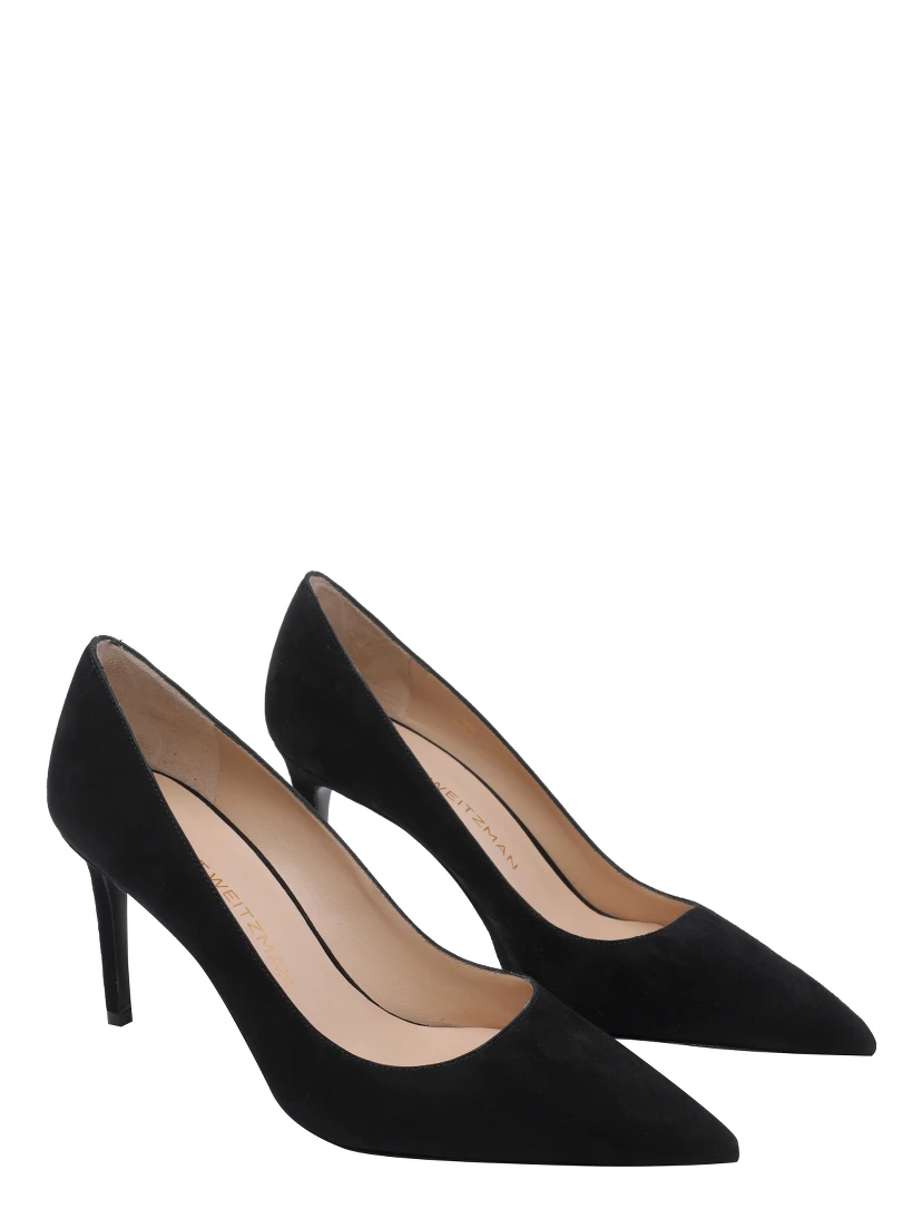 Stuart Weitzman With Heel Black