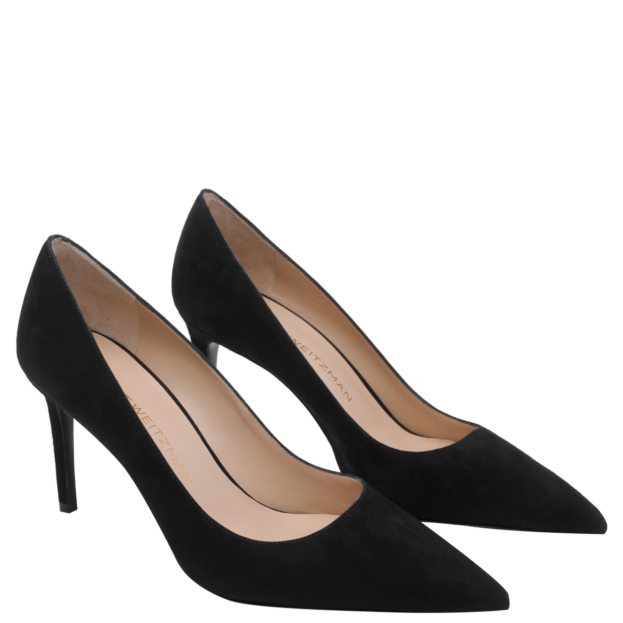 Stuart Weitzman With Heel Black