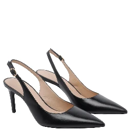Stuart Weitzman With Heel Black