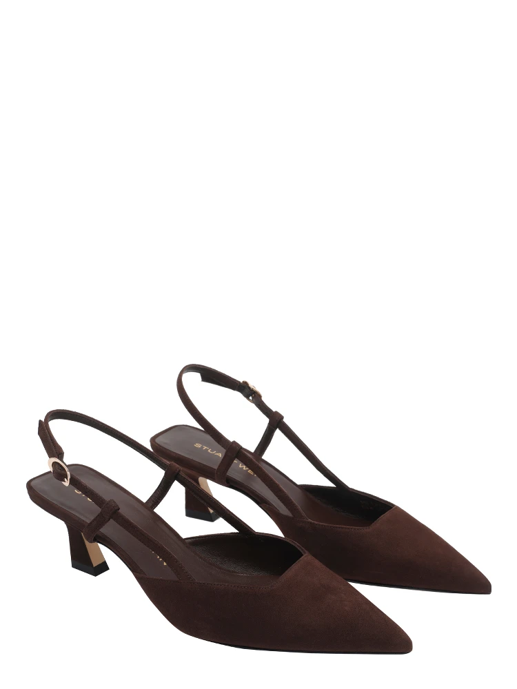 Stuart Weitzman With Heel Brown alternative