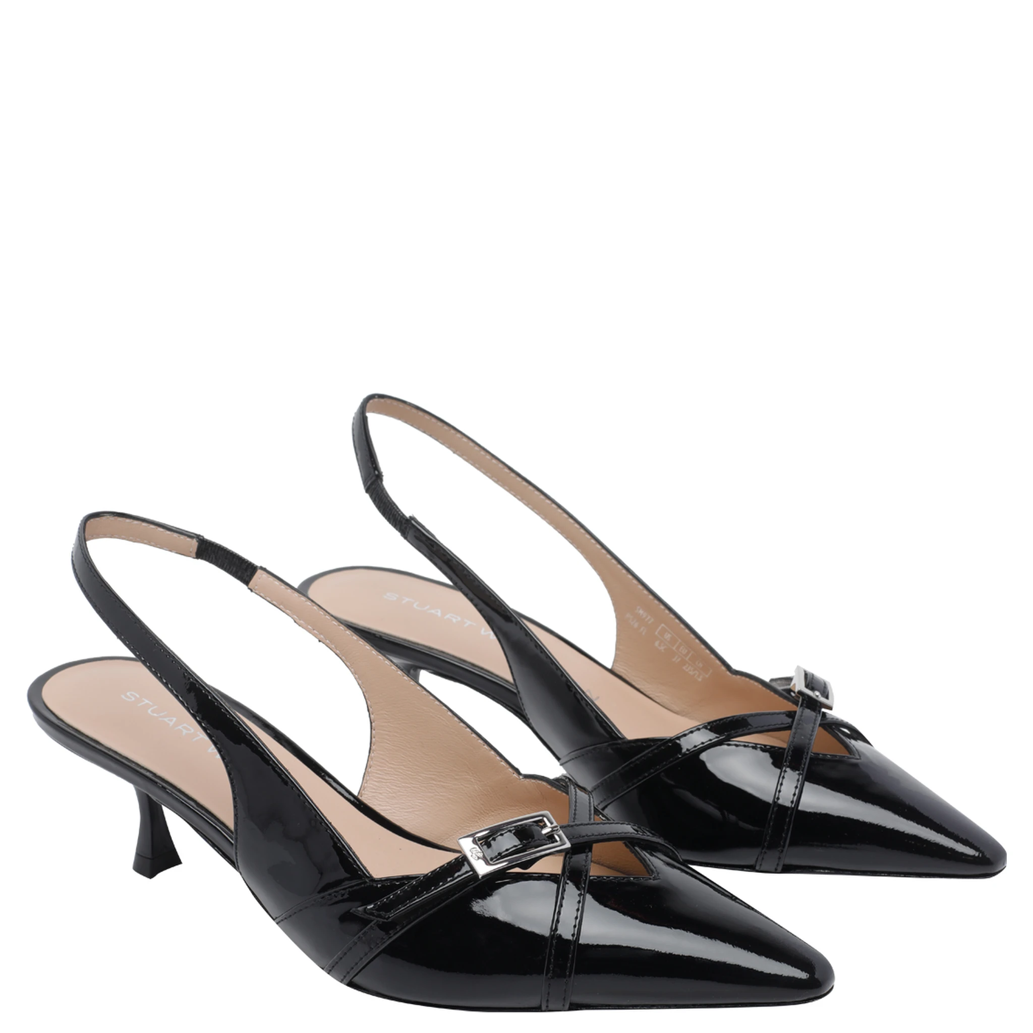 Stuart Weitzman With Heel Black