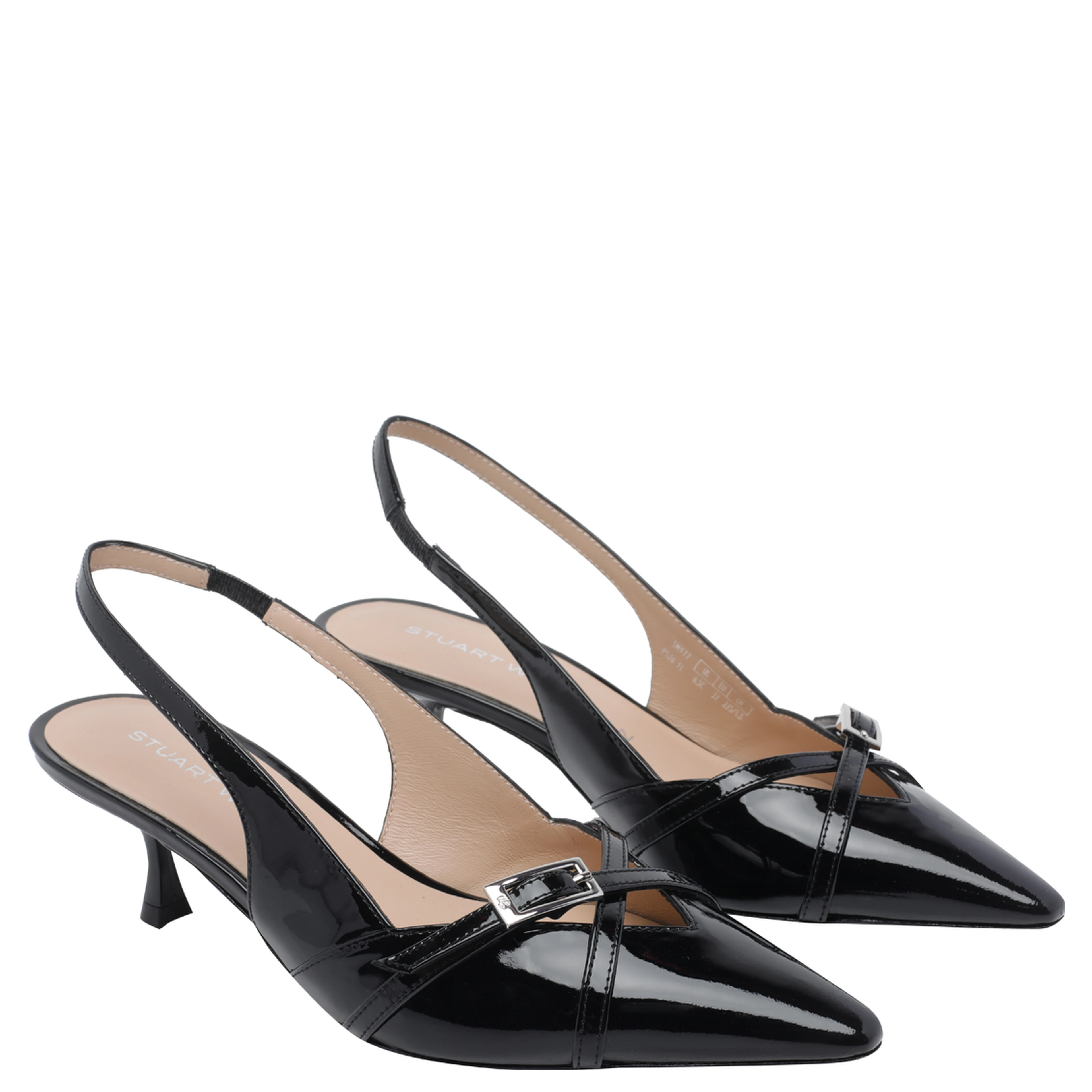 Stuart Weitzman With Heel Black