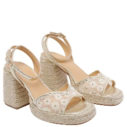 Castaner Sandals White