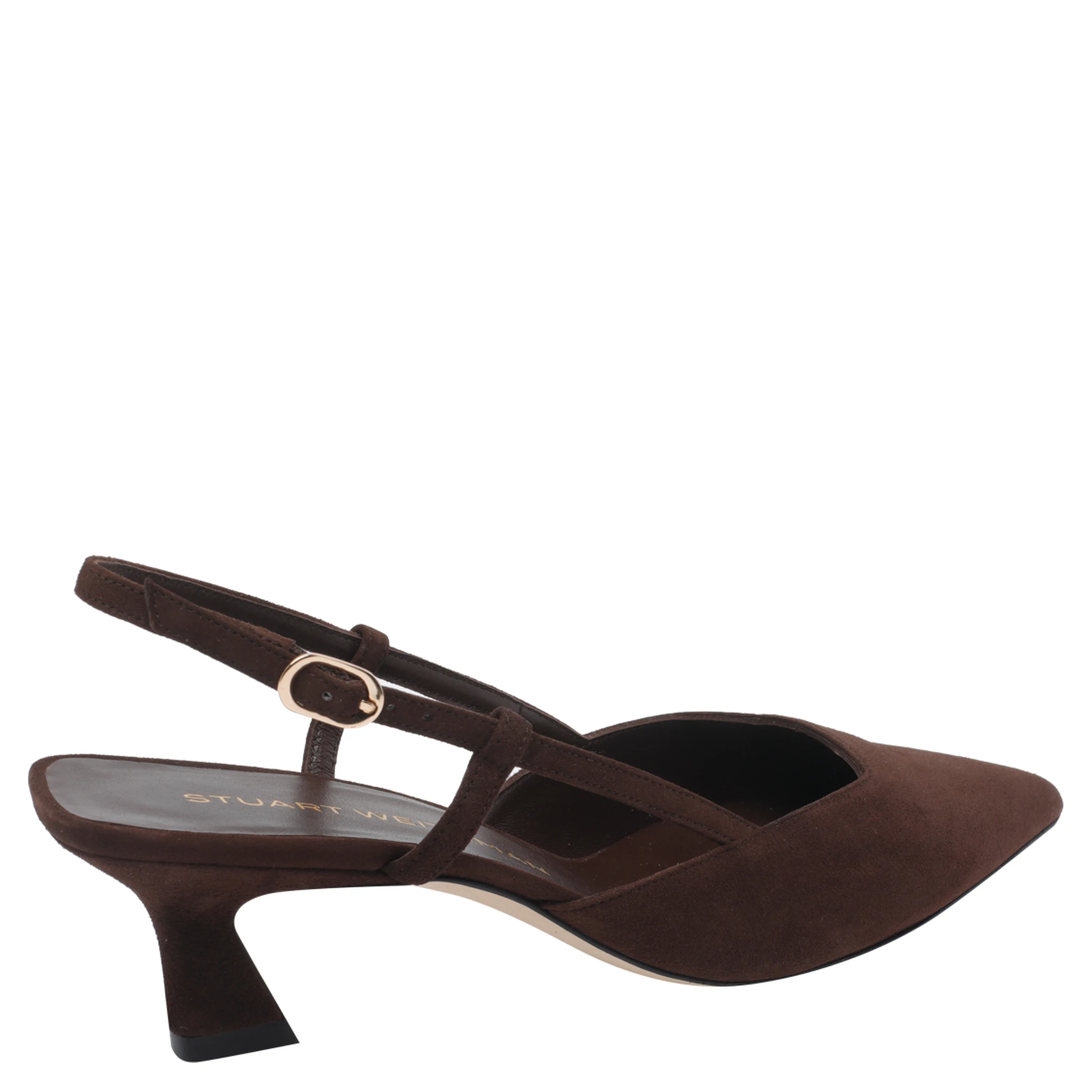 Stuart Weitzman With Heel Brown