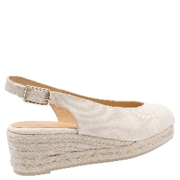 Castaner Sandals White