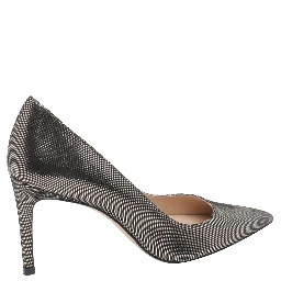 Stuart Weitzman With Heel Silver