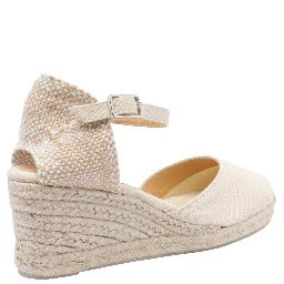 Castaner Sandals White