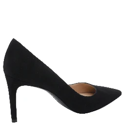 Stuart Weitzman With Heel Black