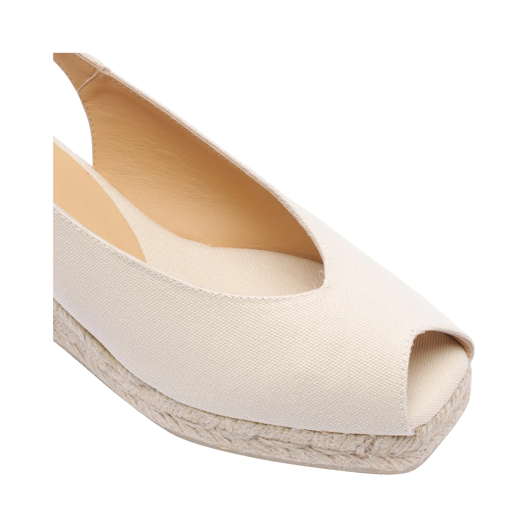 Castaner Sandals White