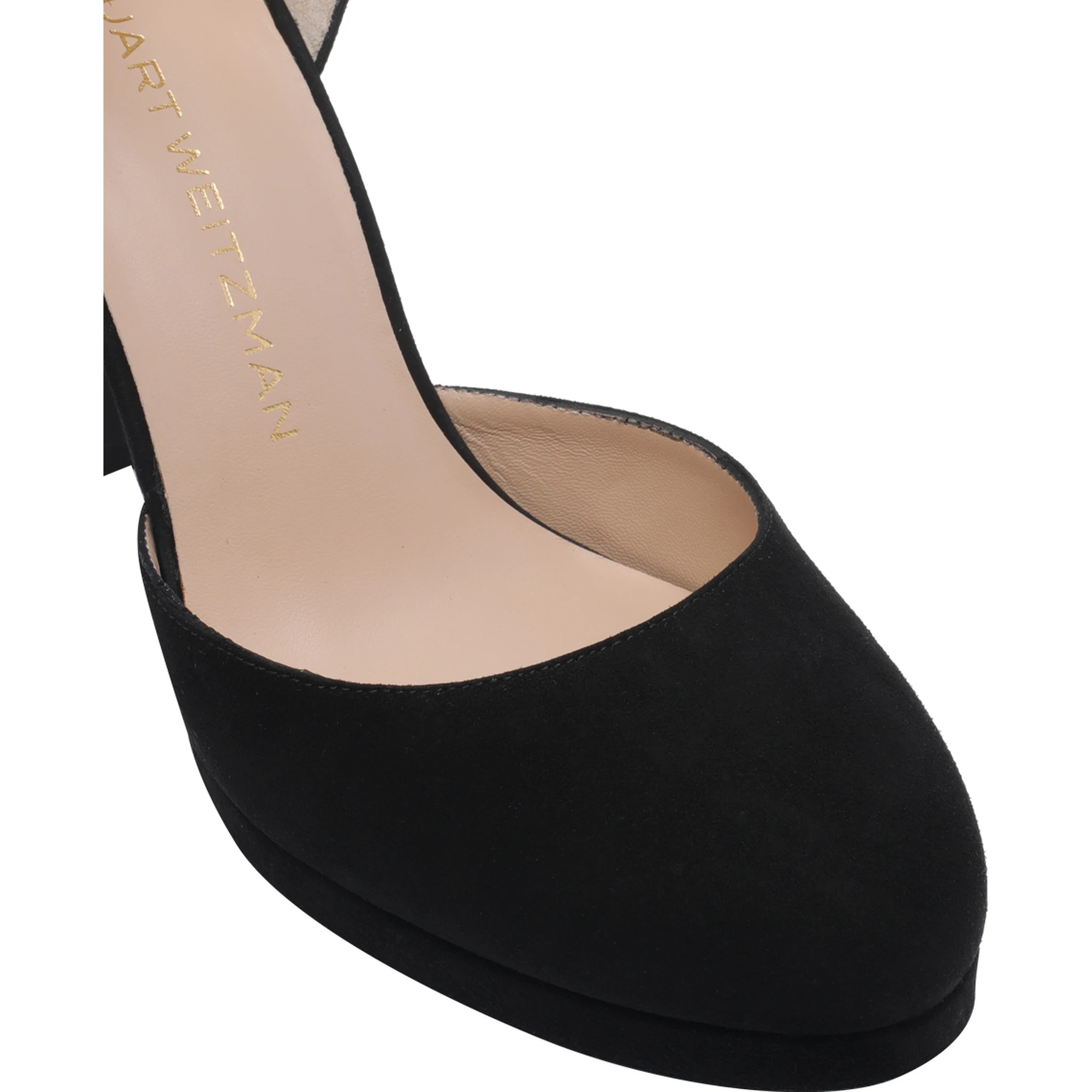 Stuart Weitzman With Heel Black
