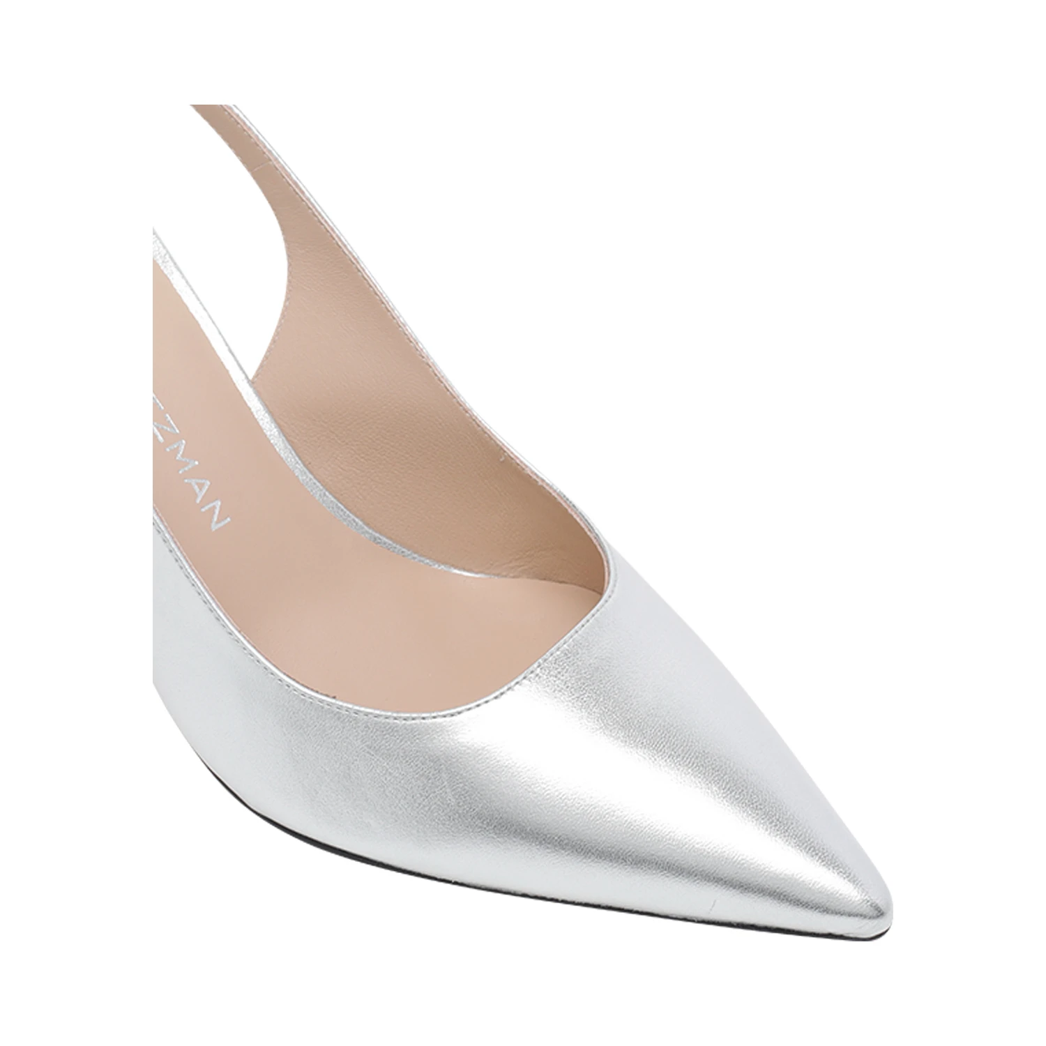 Stuart Weitzman With Heel Silver