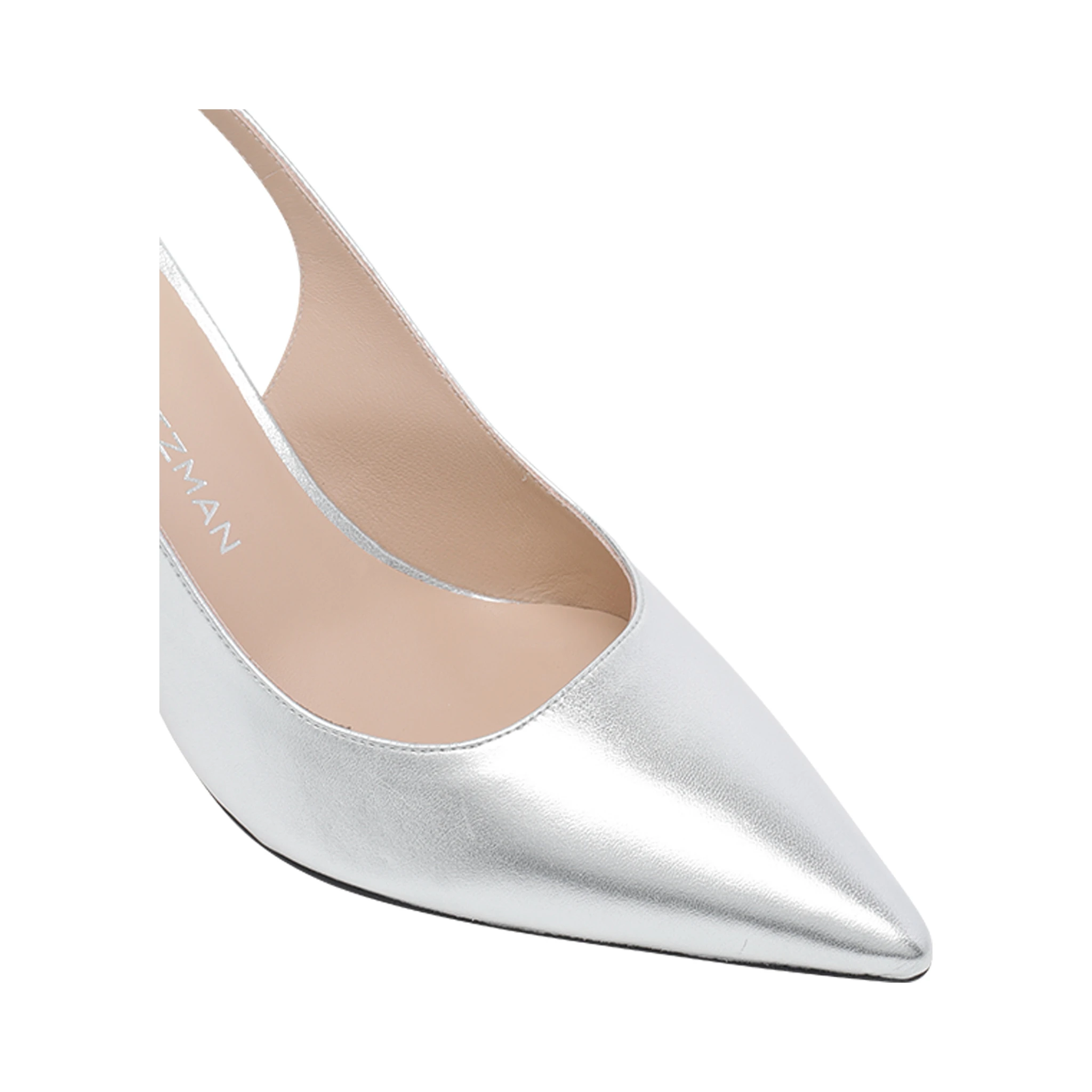 Stuart Weitzman With Heel Silver