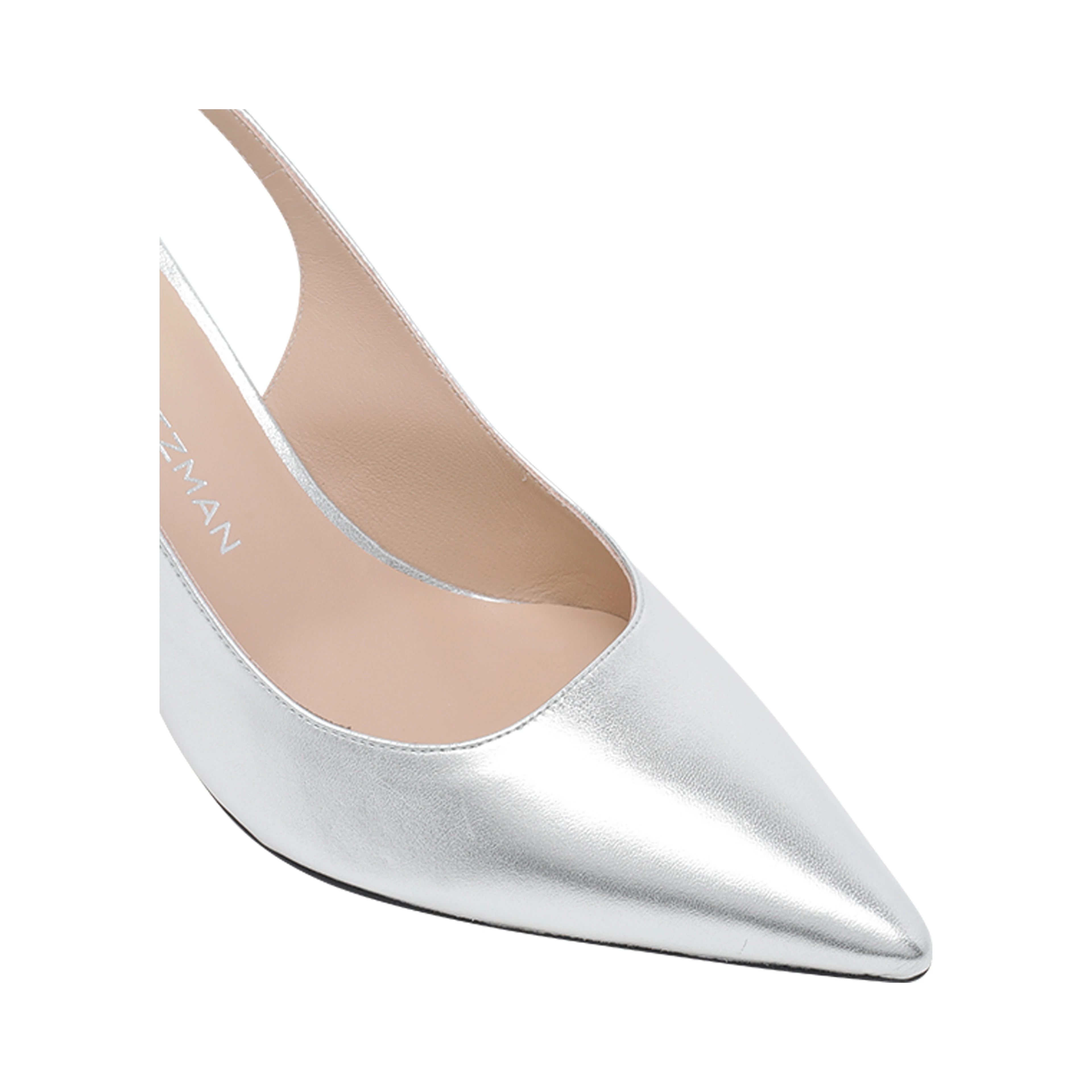 Stuart Weitzman With Heel Silver