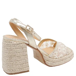 Castaner Sandals White