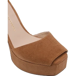 Stuart Weitzman With Heel Brown