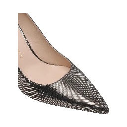 Stuart Weitzman With Heel Silver