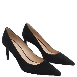 Stuart Weitzman With Heel Black