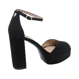 Stuart Weitzman With Heel Black