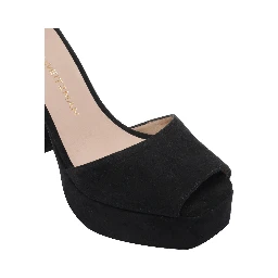 Stuart Weitzman With Heel Black