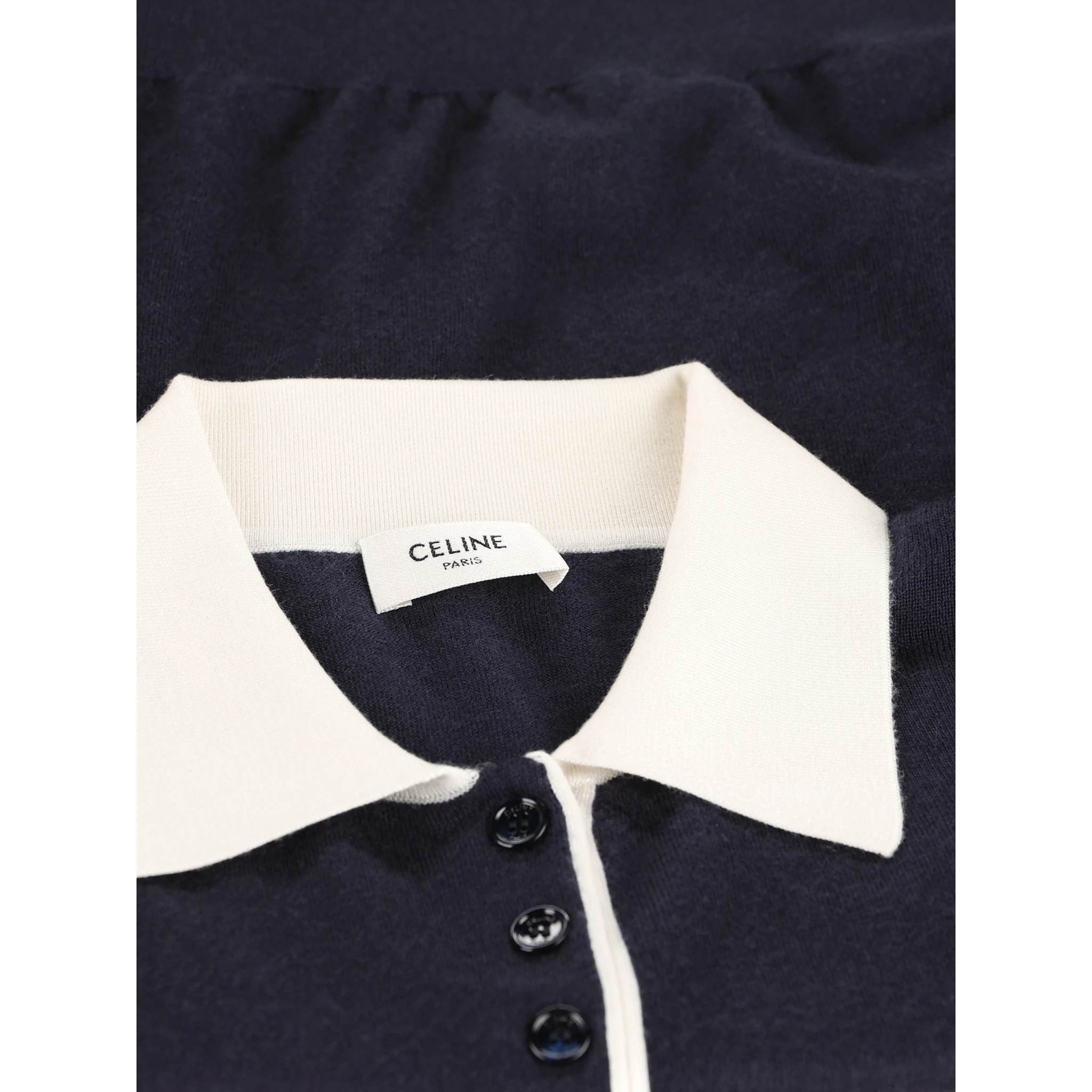 Céline T-shirts and Polos Blue