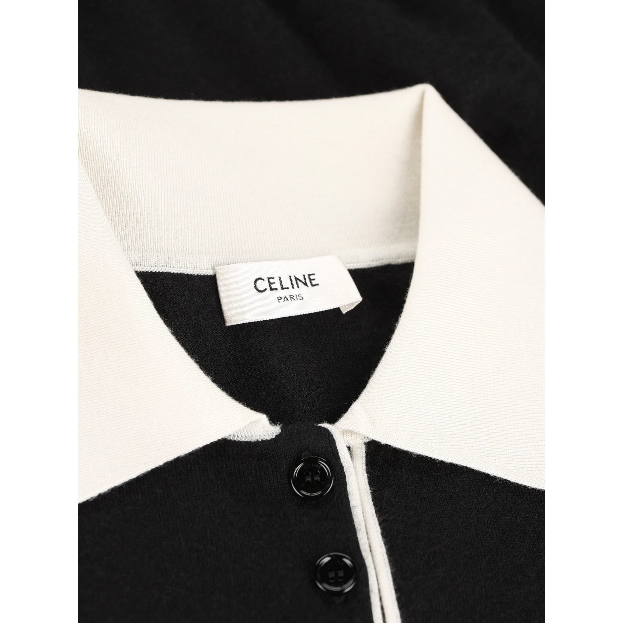 Céline T-shirts and Polos Black