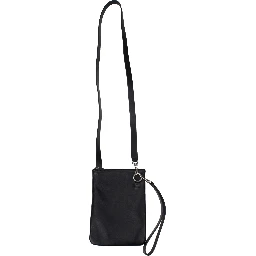 Black Leather Crossbody Bag