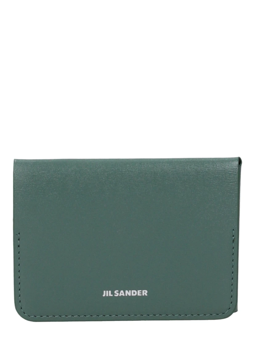 Green Leather Cardholder