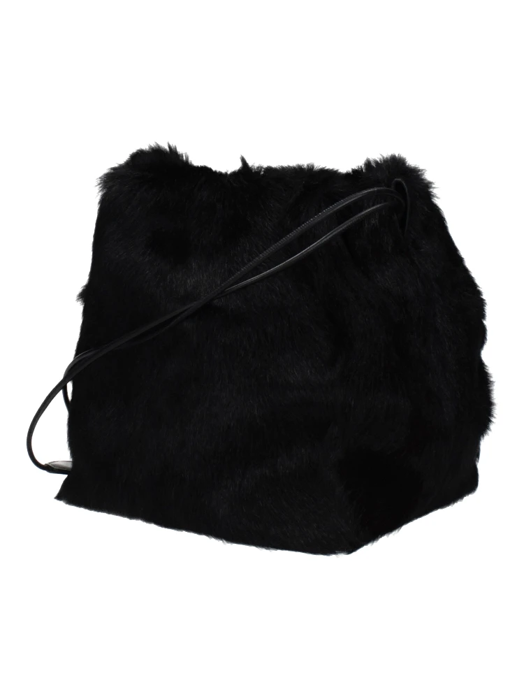 Black Fur Shoulder Bag alternative
