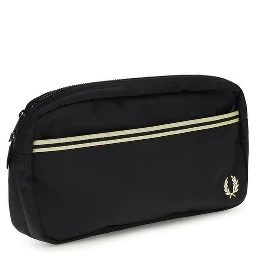 Black Recycled Polyamide Shoulder Bag