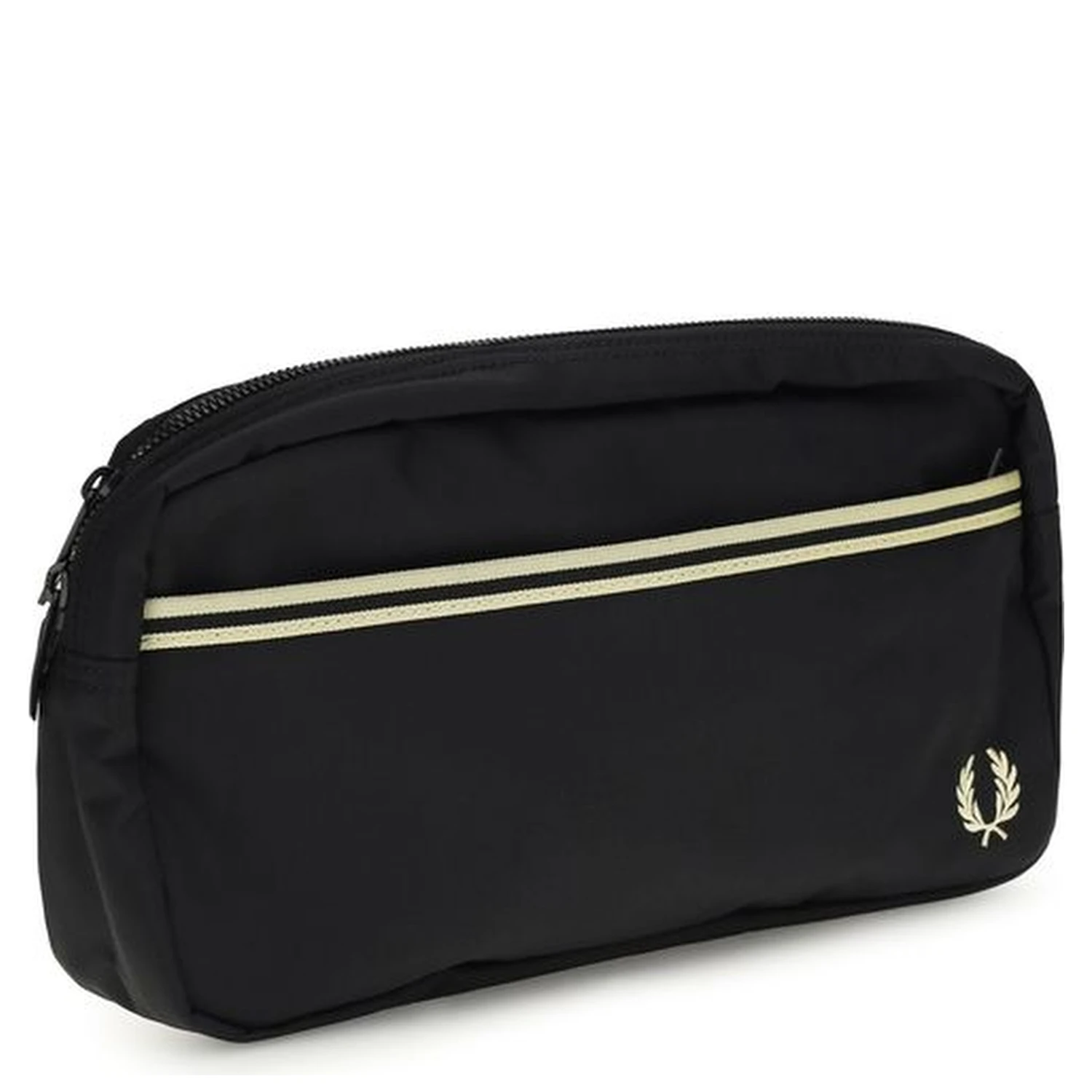 Black Recycled Polyamide Shoulder Bag