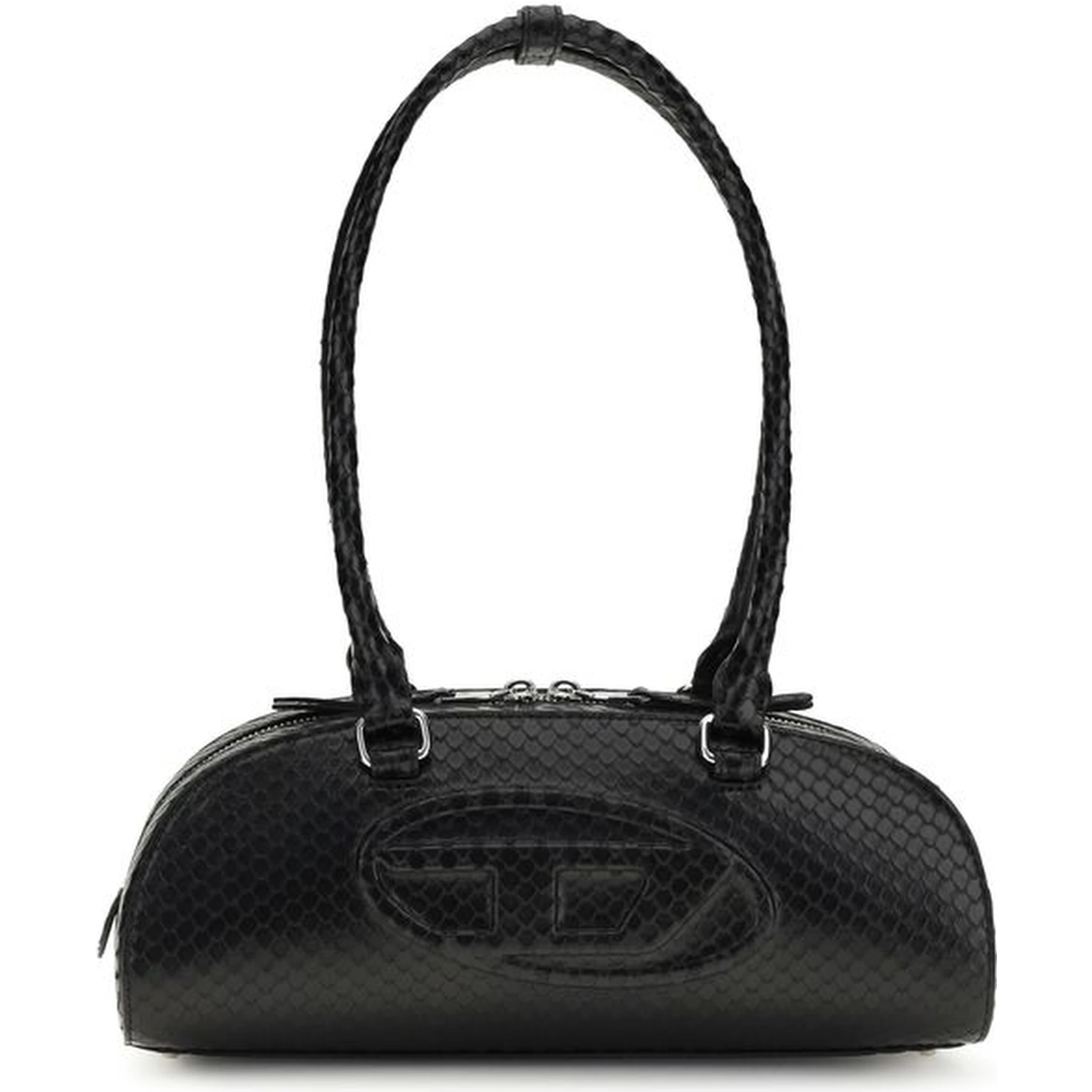 Black Calf Leather Bos Taurus Shoulder Bag