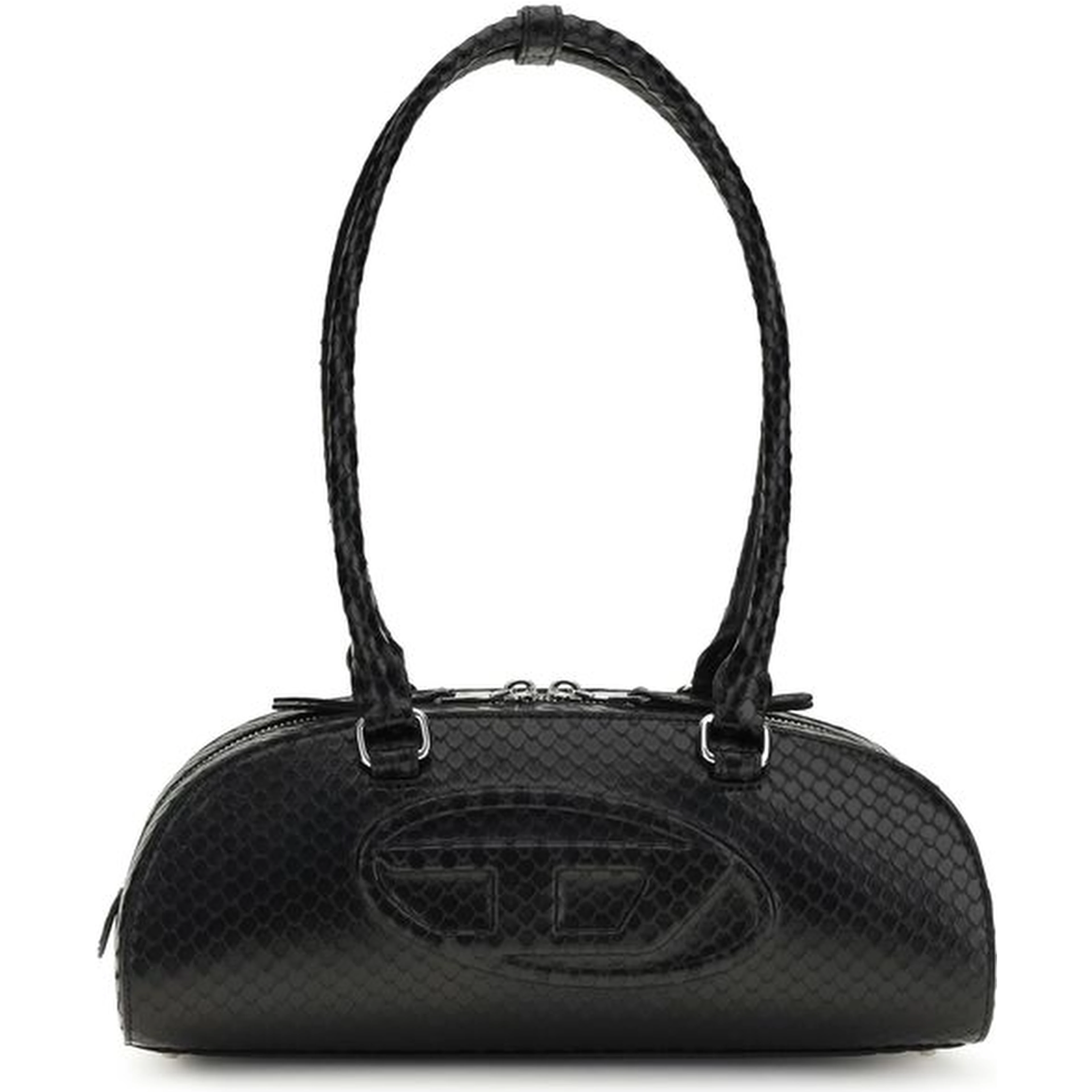 Black Calf Leather Bos Taurus Shoulder Bag