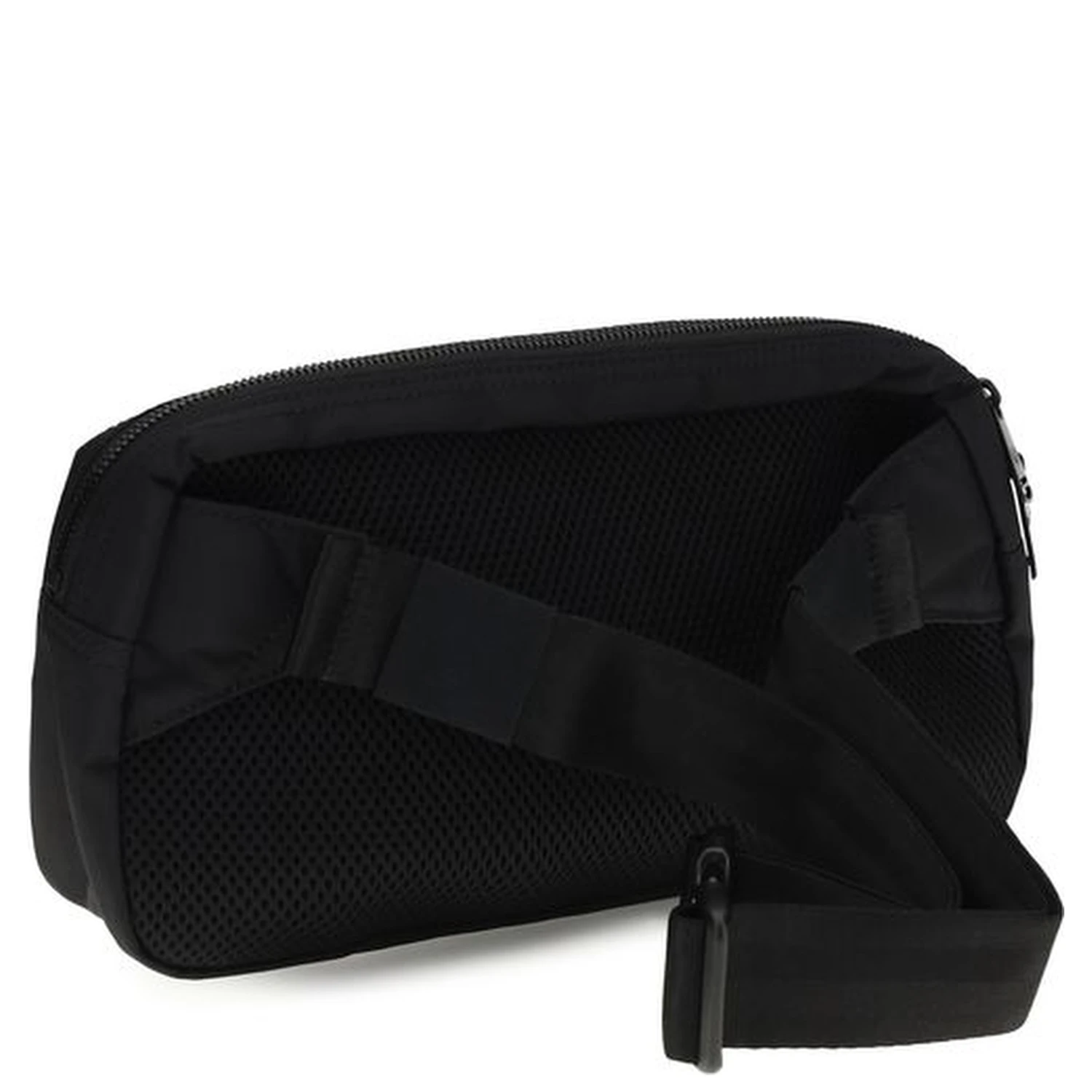 Black Recycled Polyamide Shoulder Bag