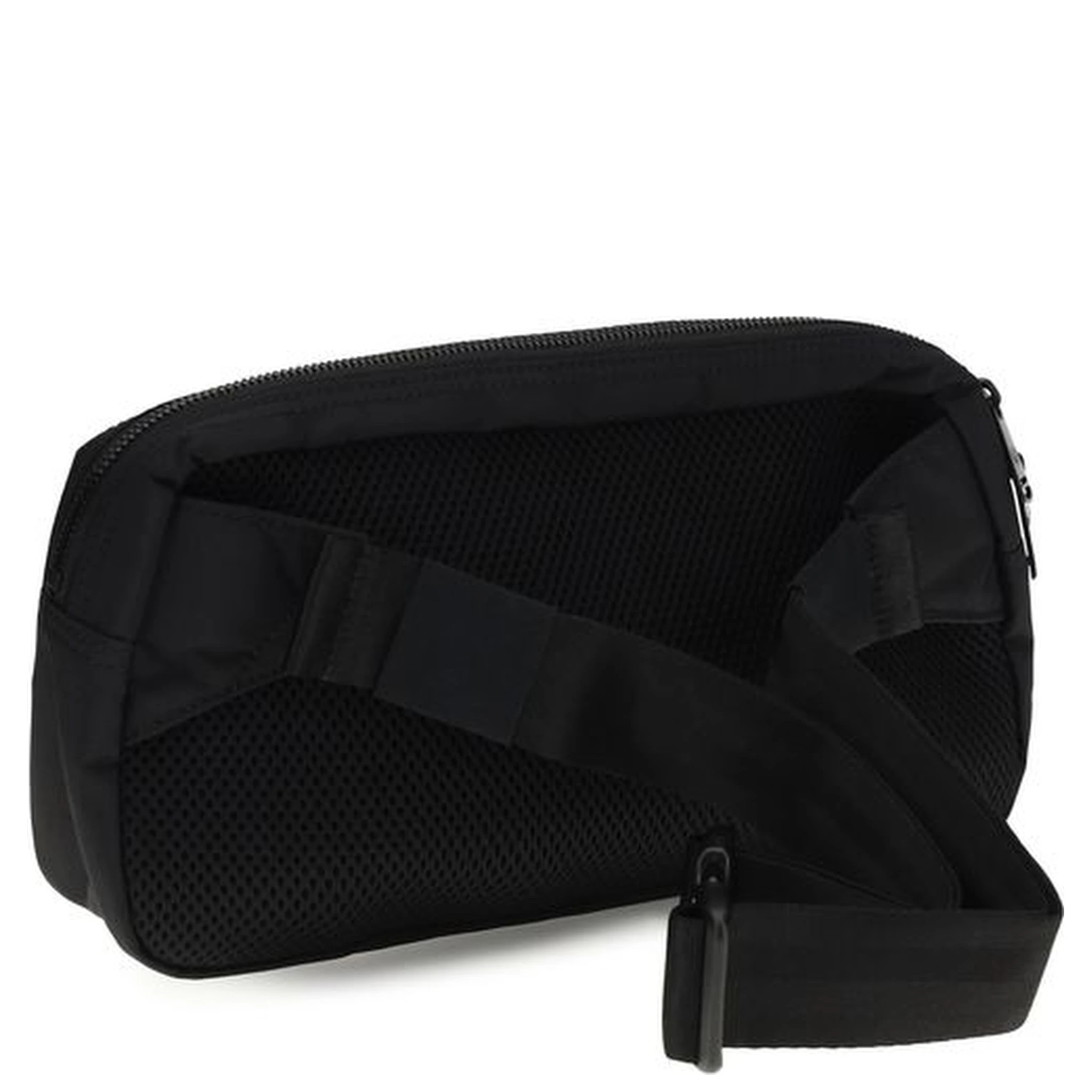 Black Recycled Polyamide Shoulder Bag