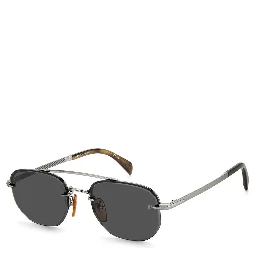 Silver Metal Sunglasses