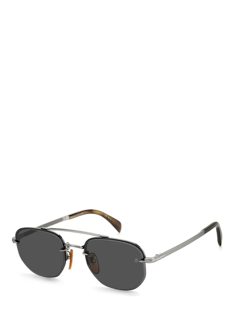 Silver Metal Sunglasses