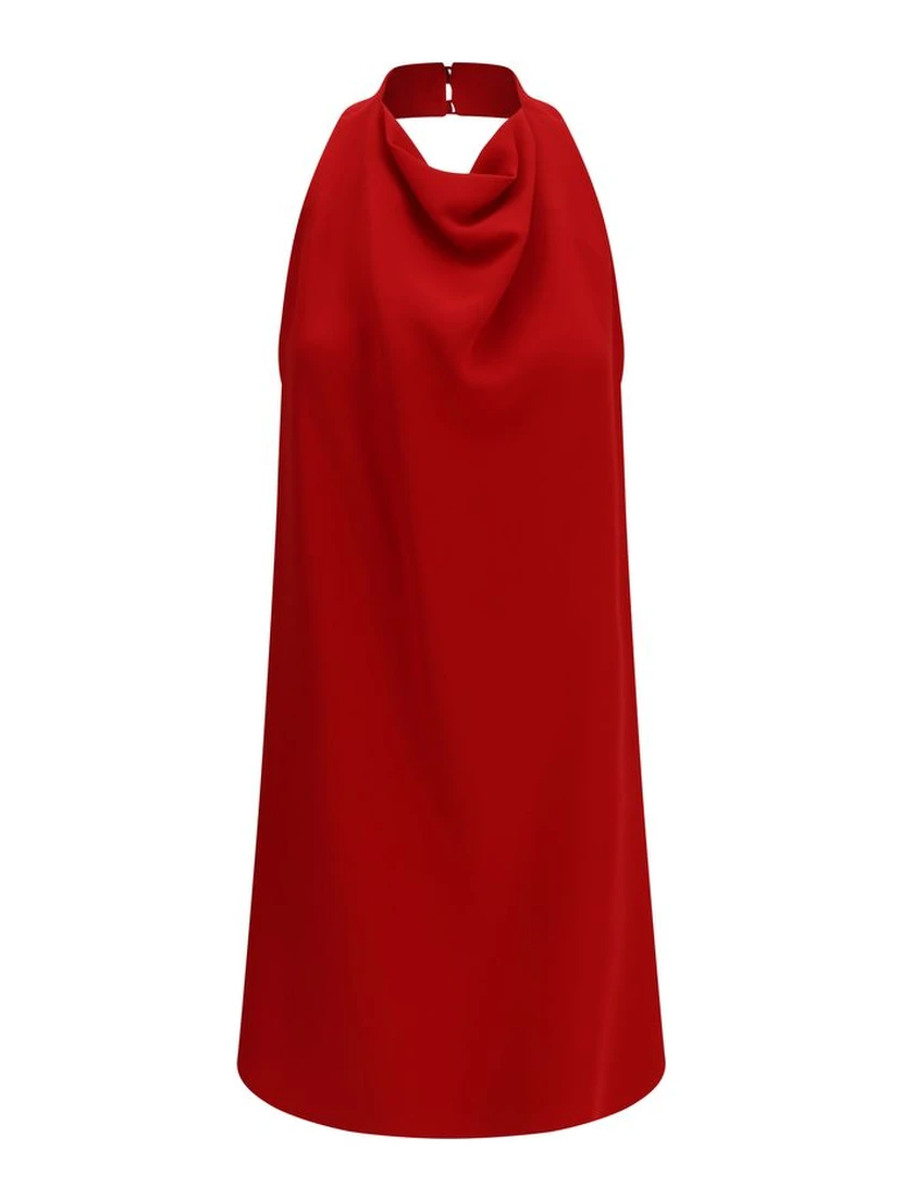 Multicolor Silk Casual Dress