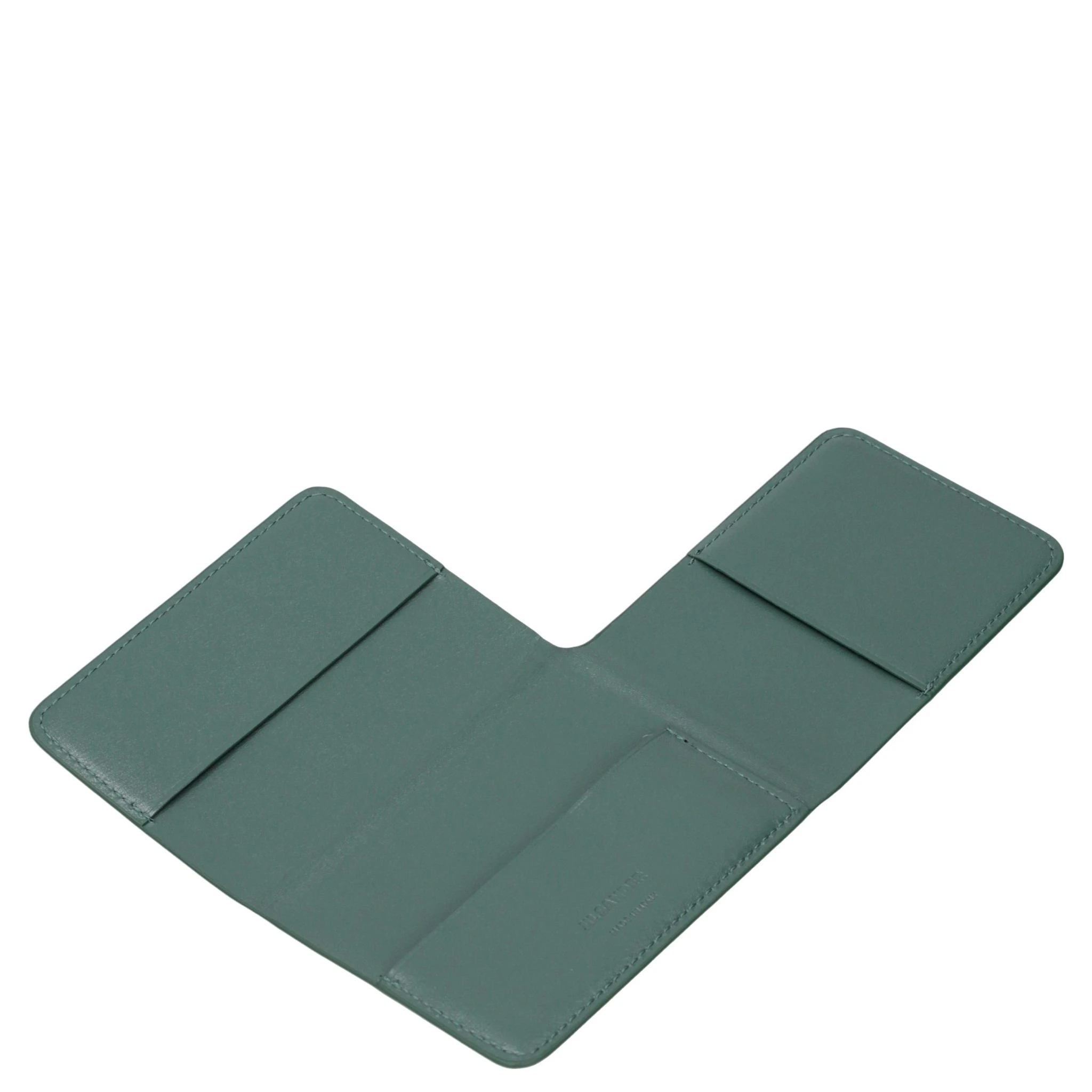 Green Leather Cardholder