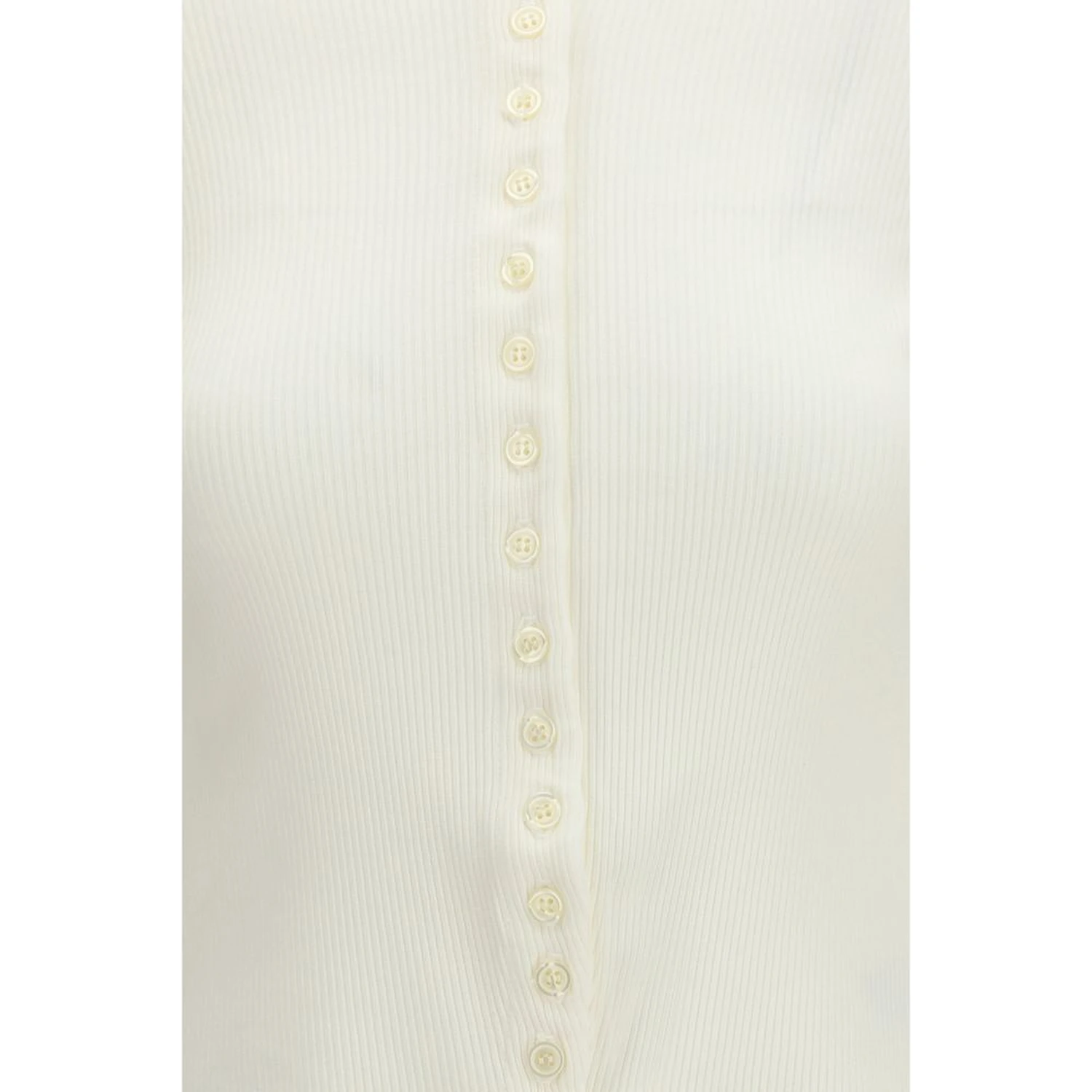 White Cotton Cardigan