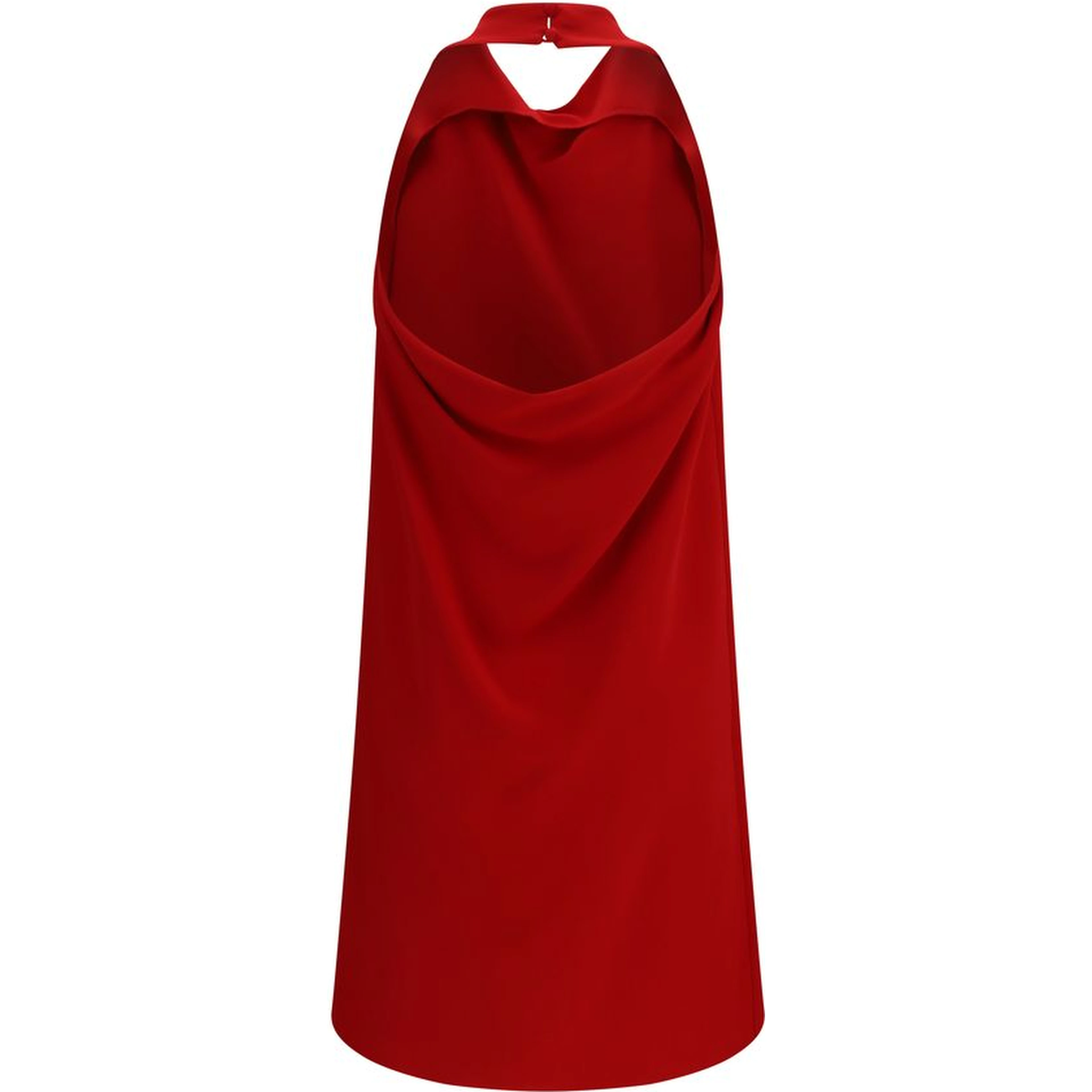 Multicolor Silk Casual Dress